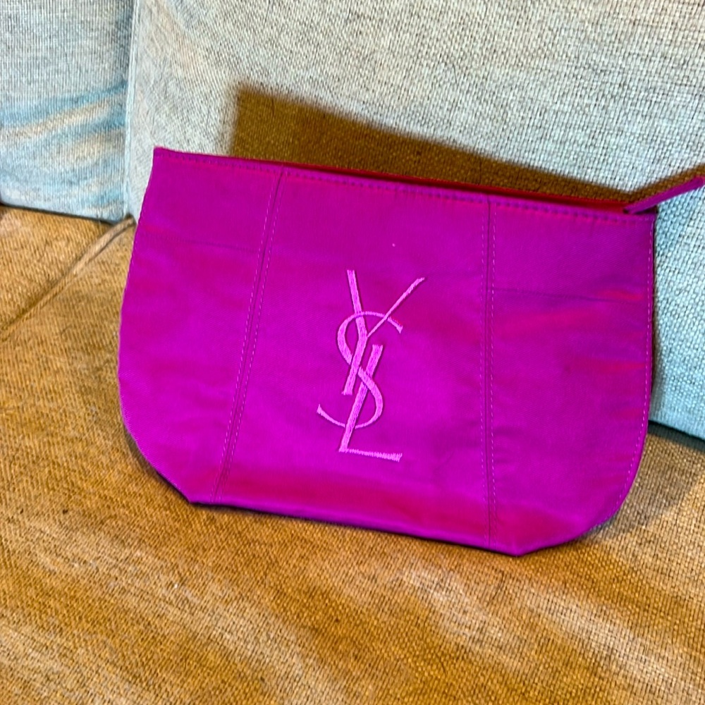 Yves Saint Laurent cosmetic/ clutch bag
